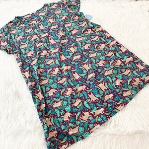 NWT Sloth Print Top